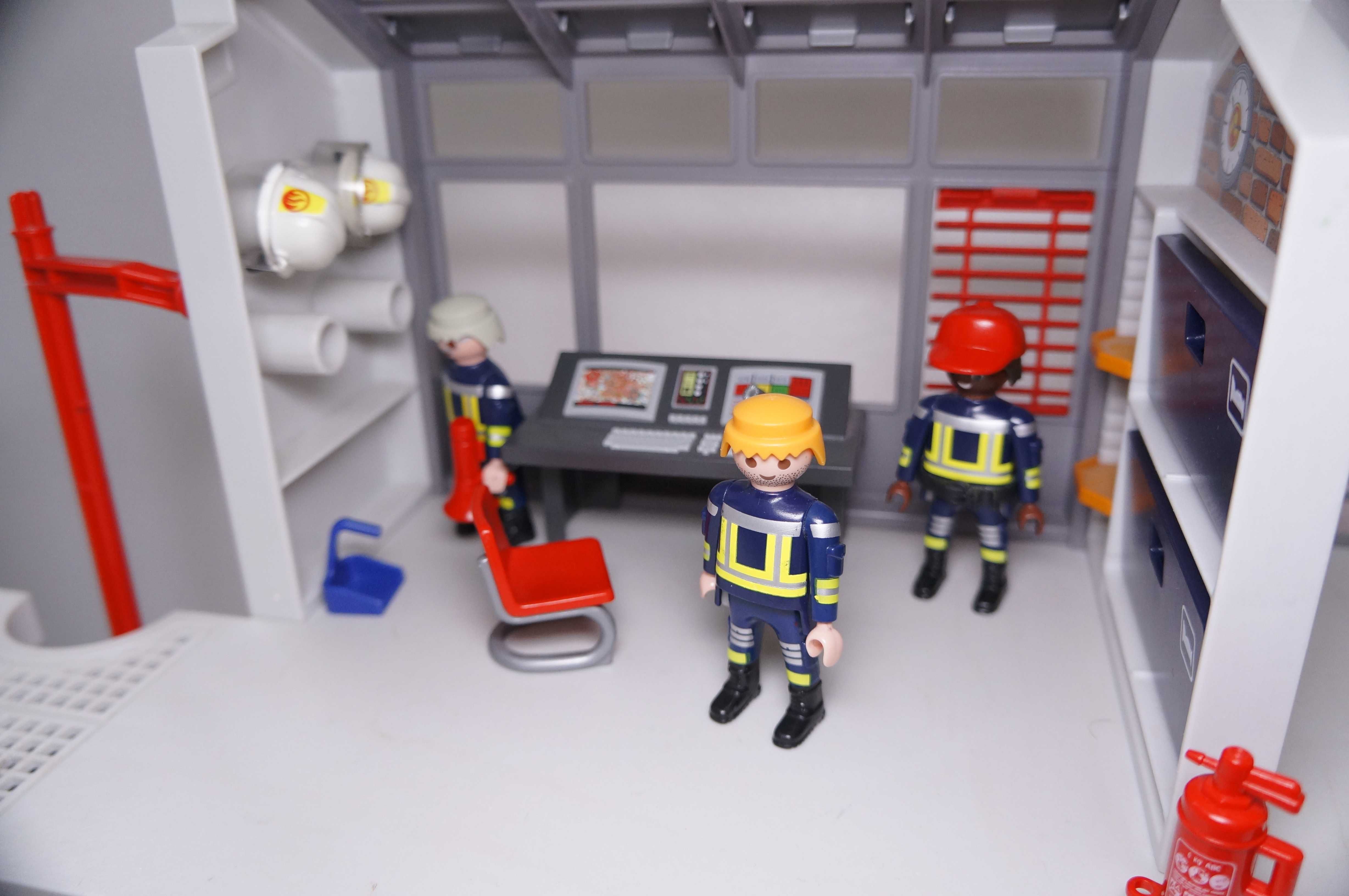 Playmobil 951 Strażak Straż Remiza lotnisko na helikopter Playmobile