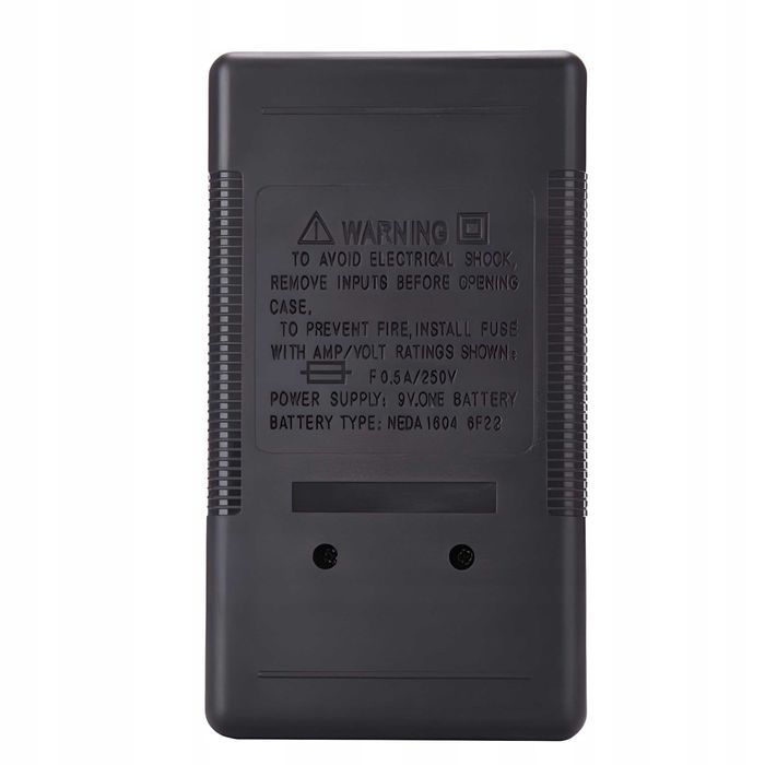 Multimetr Cyfrowy – Miernik Prądu i Tester Napięcia LCD RETOO