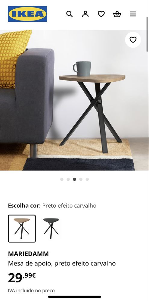 Mesa de apoio Ikea