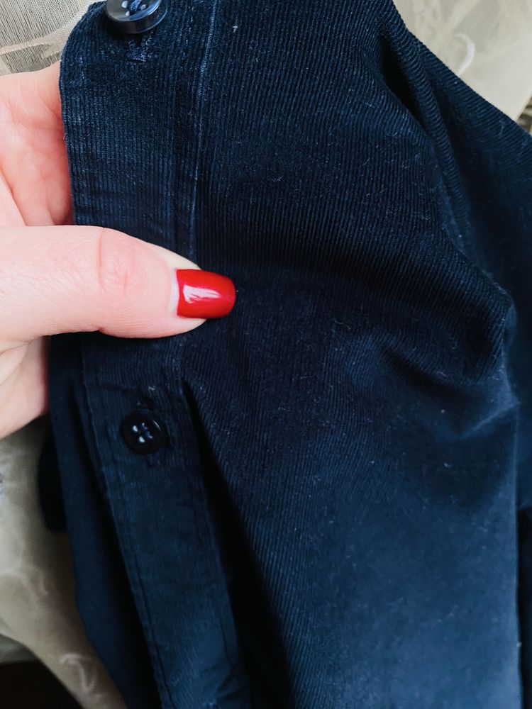 Чоловіча сорочка zara вельвет
