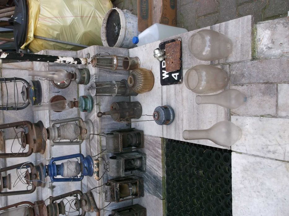 przedwojenne lampy naftowe