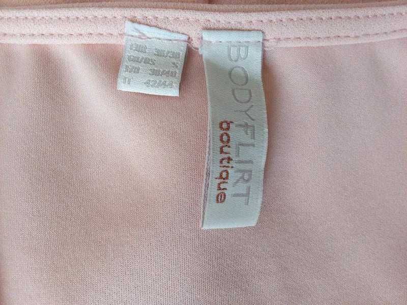 sukienka kopertowa z falbaną marki Bodyflirt roz. 36/38 nowa
