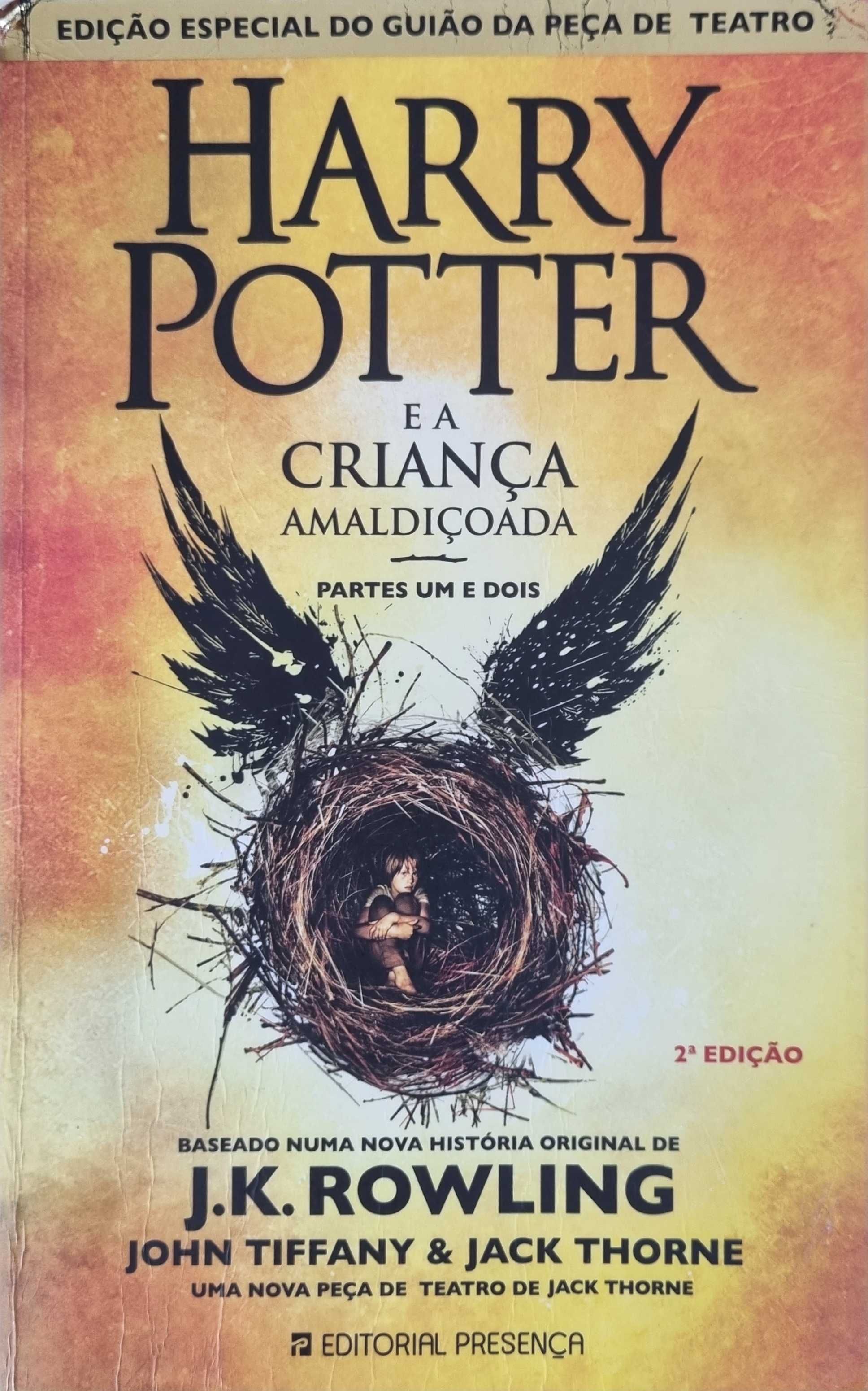Livro "Harry Potter e a Criança Amaldiçoada"