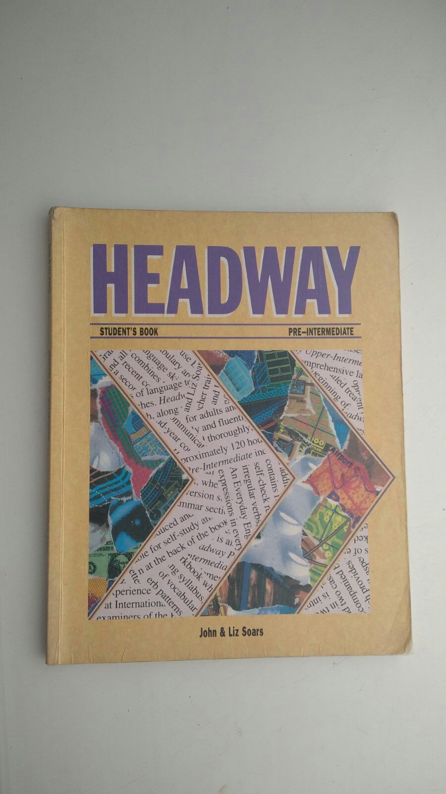 Книга учебник Headway students book pre-intermediate