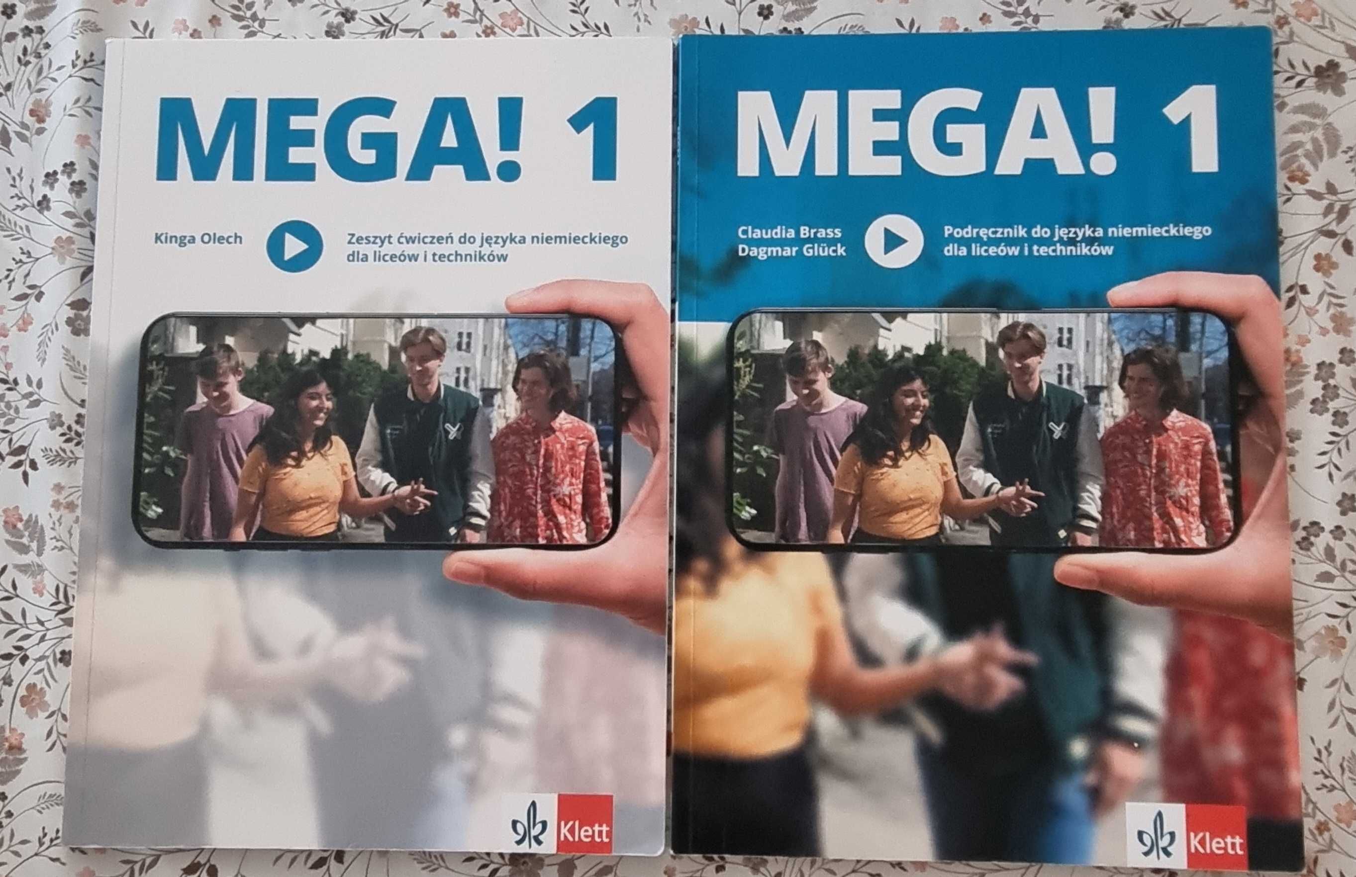 MEGA! 1, język niemiecki, 2023, wyd. Klett podręcznik+ćwiczenia