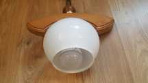 Lampa wisząca drewniana