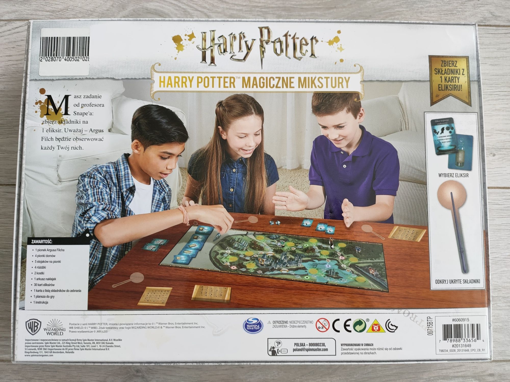 Gra Harry Potter i magiczne mikstury