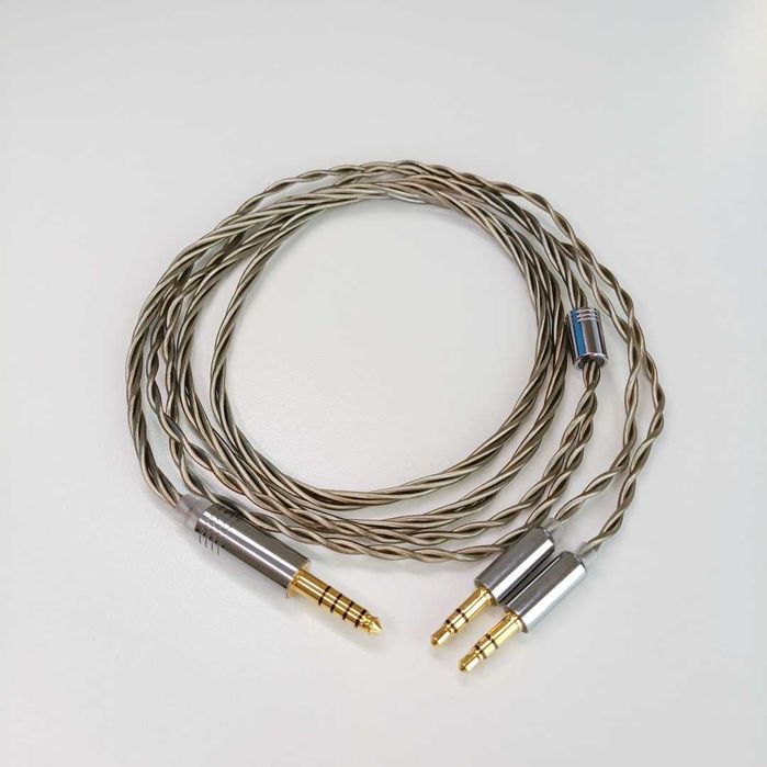 Кабель для повнорозмірних навушників ivipQ 527 dual 3.5мм на 4.4мм