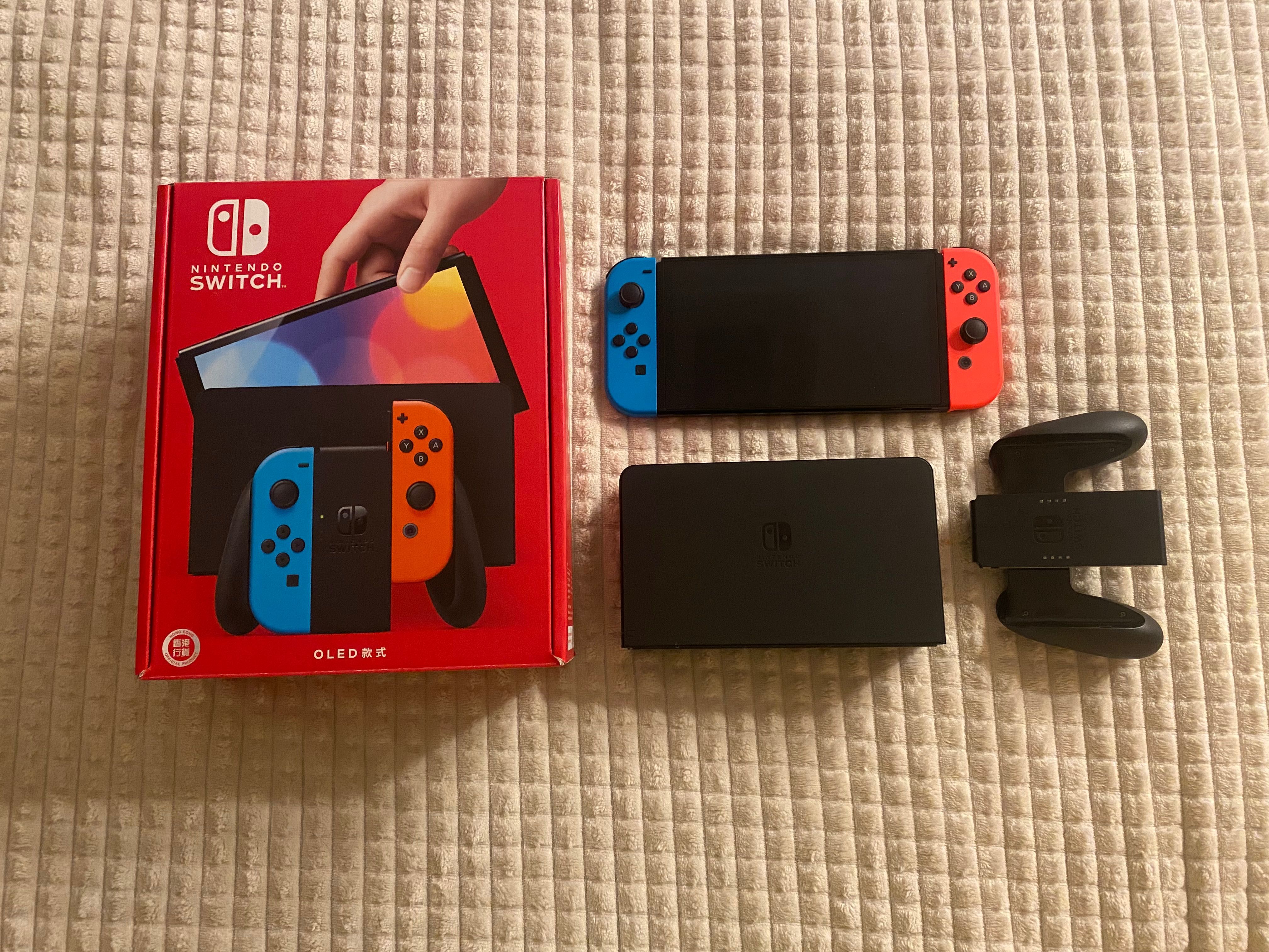 Ігрова приставка Nintendo Switch (Neon Blue/Red)