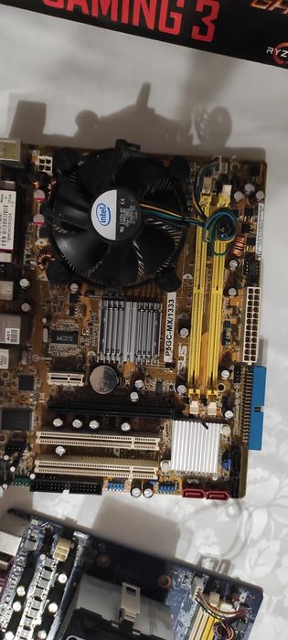 Материнская плата+ процессор+ оперативная память