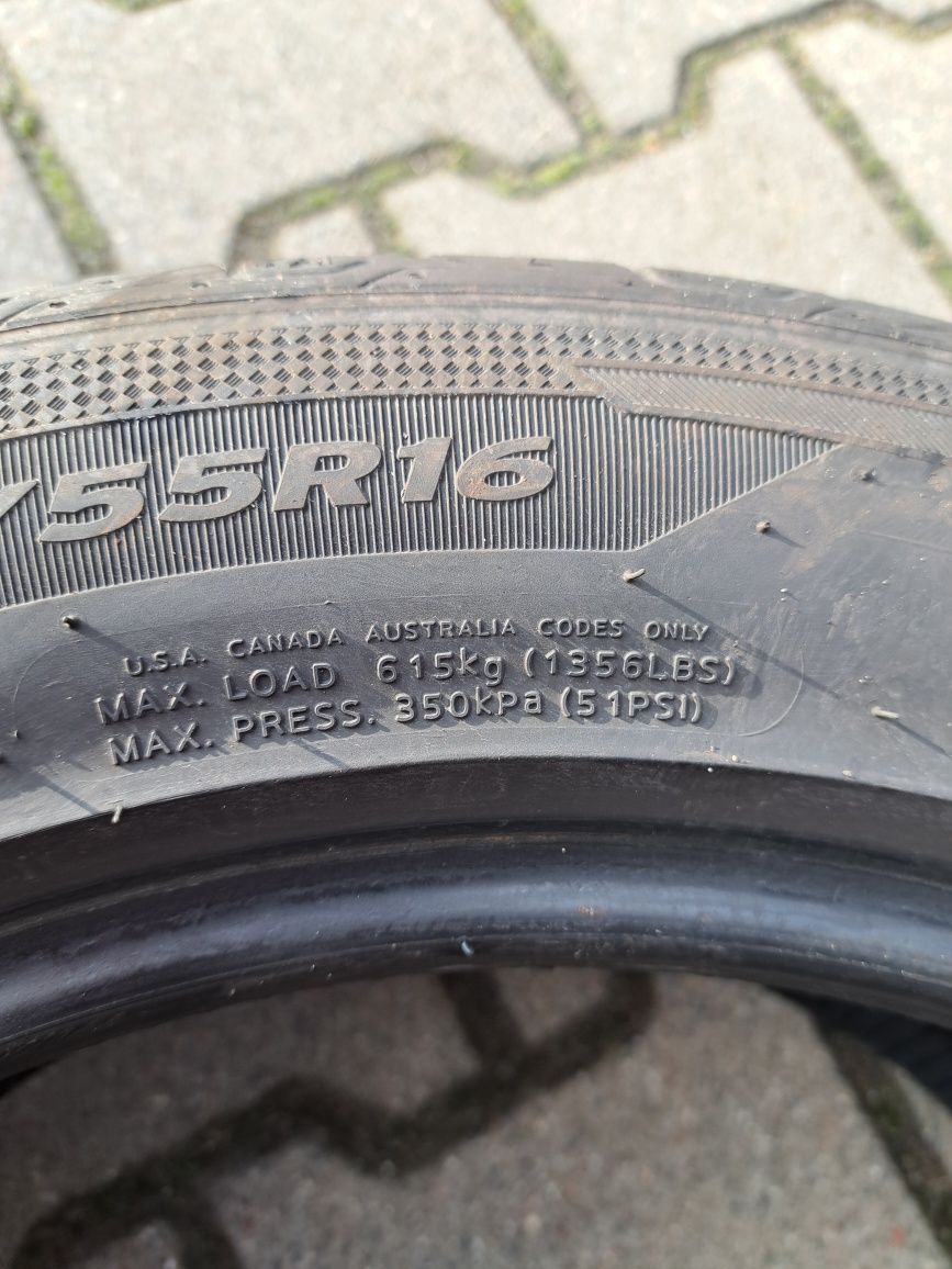 Opony letnie 4szt. Hankook 205/55R16 2021r