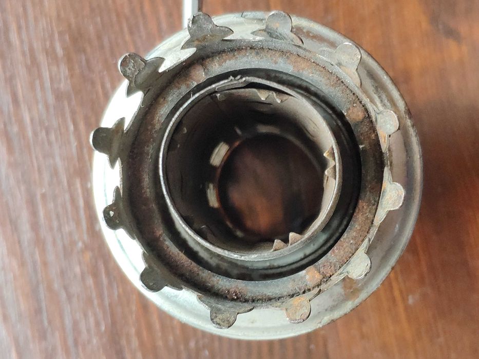 Bardzo rzadki palnik brenner tulejowy sygnowany "HS"