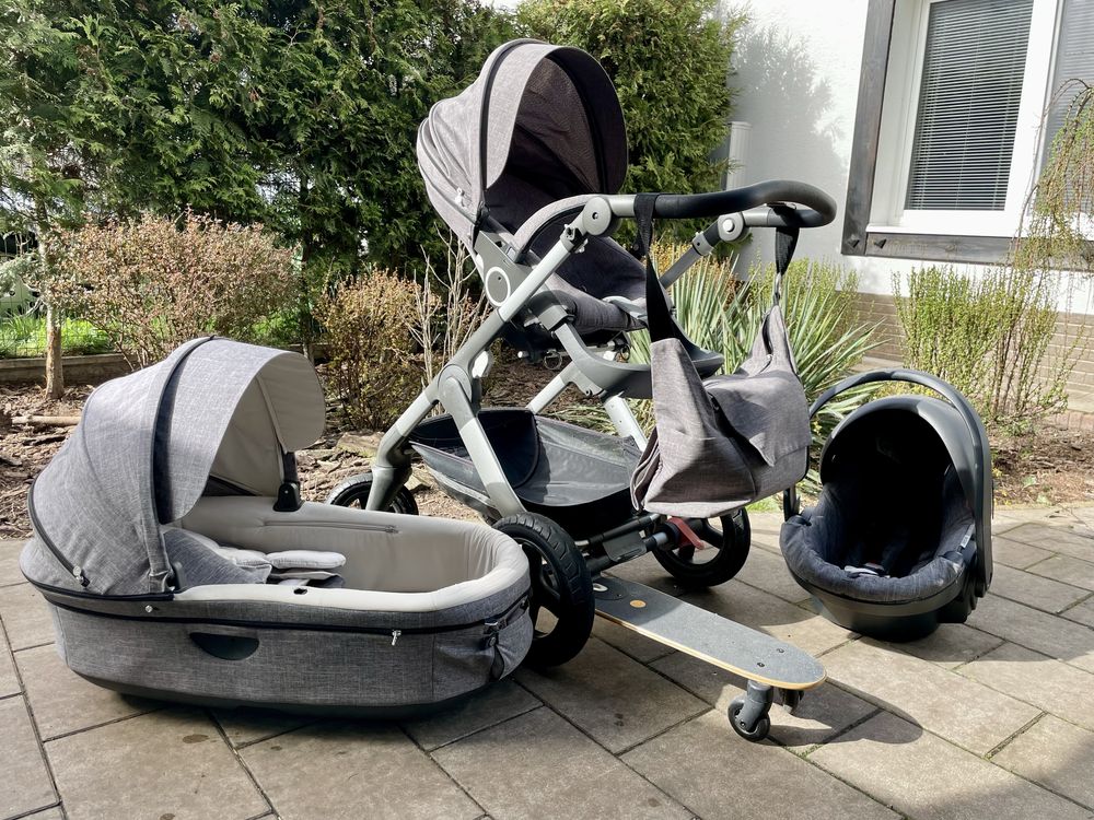 Wózek stokke 3w1