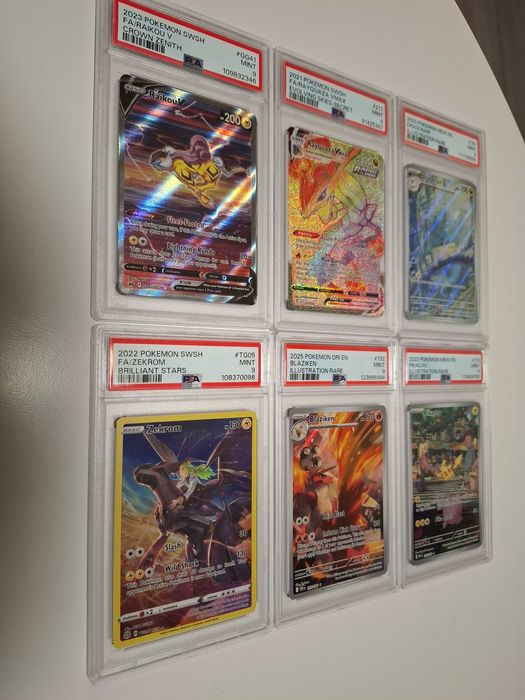 Cartas de pokemon PSA