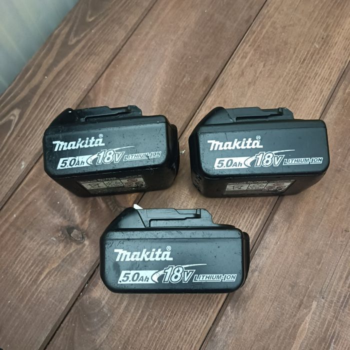Makita 18V 2x Bateria 5,0Ah BL1850B Oryginalna