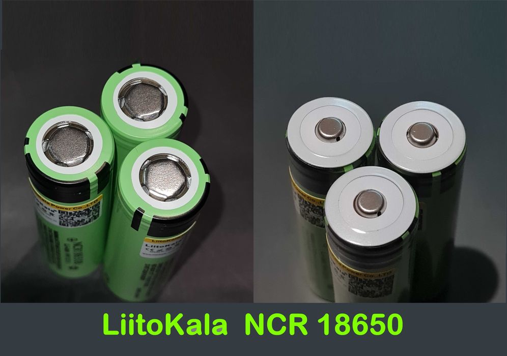18650 акумулятори LiitoKala 3400 mah NCR 18650B прості з захистом НОВІ