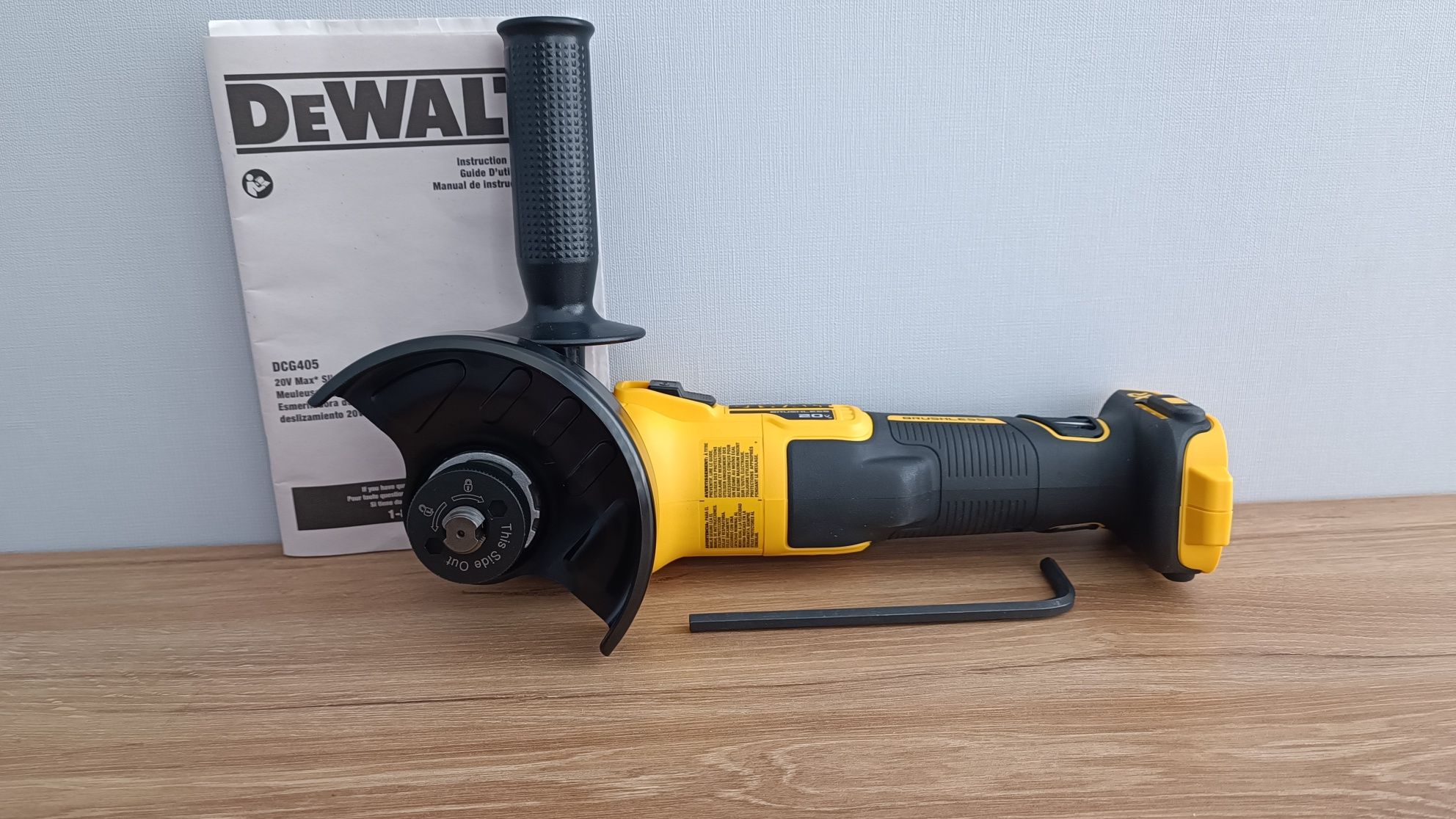 DEWALT DCG405 болгарка кутова шліфмашинка кшм