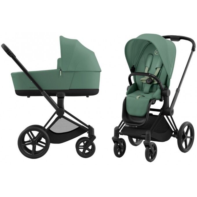 Cybex Priam platinum green