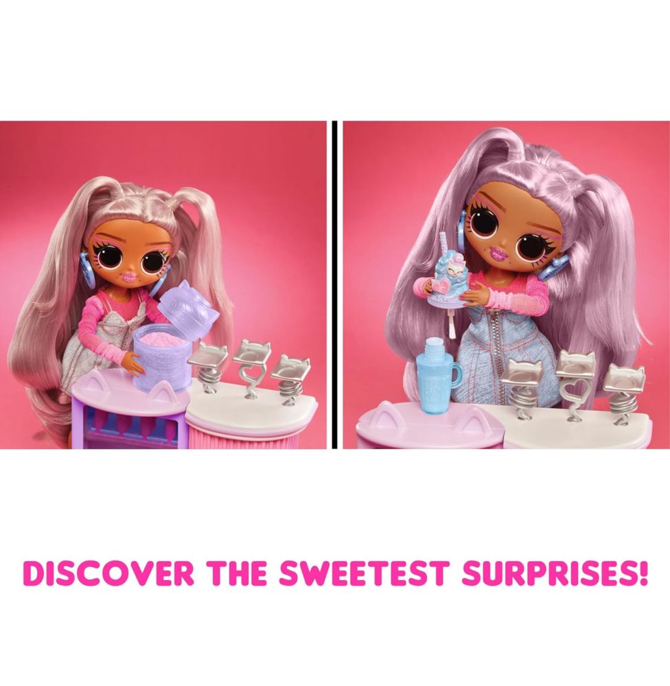 Лялька LOL Surprise OMG Sweet Nails – Kitty K Café