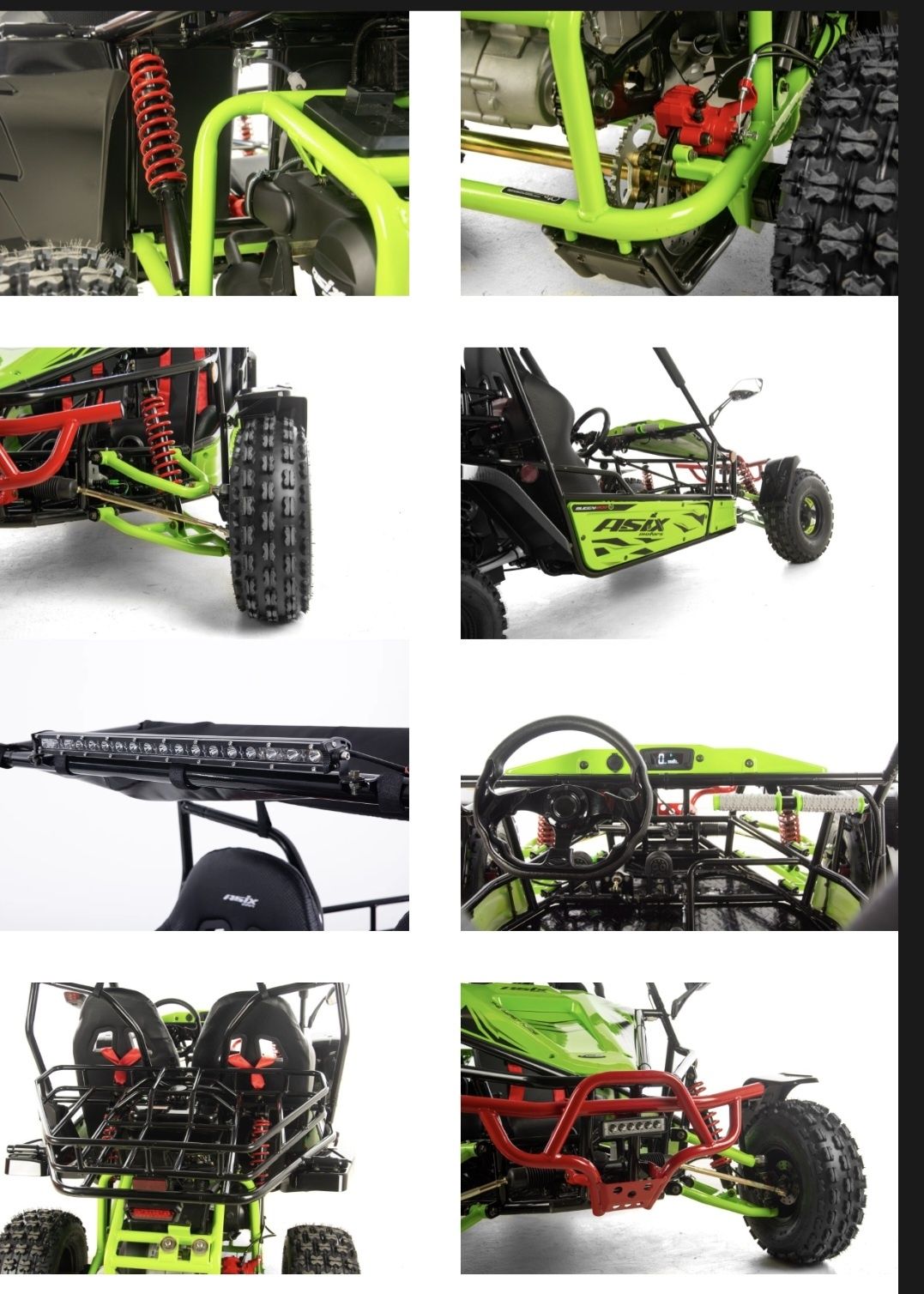 RATY! Nowy Asix Buggy 200cc 2025