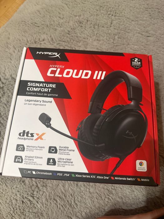 Hyperx cloud 3 nowe