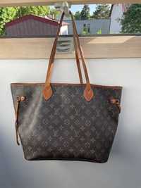 Torebka louis vuitton neverfull monogram shopper