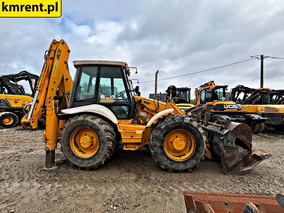 JCB 4CX KOPARKO-ŁADOWARKA 2001R. | JCB 5CX NEW HOLLAND 115 CAT 434 444 CASE 695