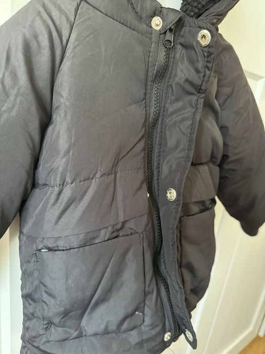 Zimowa ocieplana kurtka/parka Sinsay rozmiar 86cm