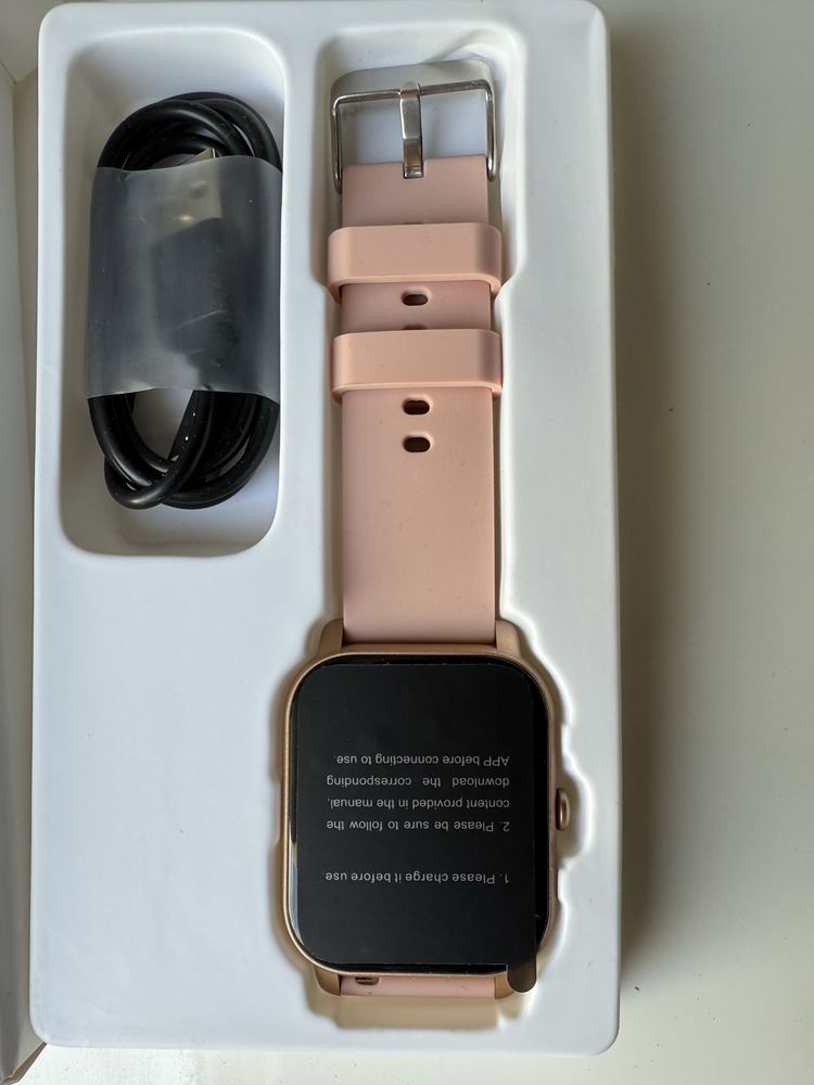 Nerunsa P66 Smartwatch zegarek fitness IP68 1.85'' Android iOS