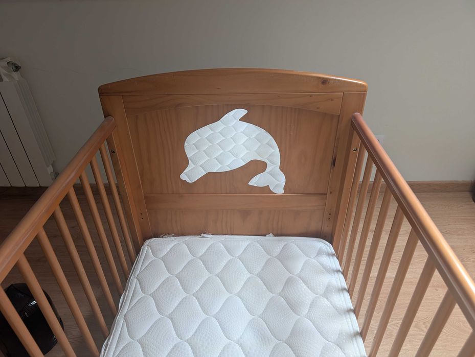 Berço cama madeira criança bebe