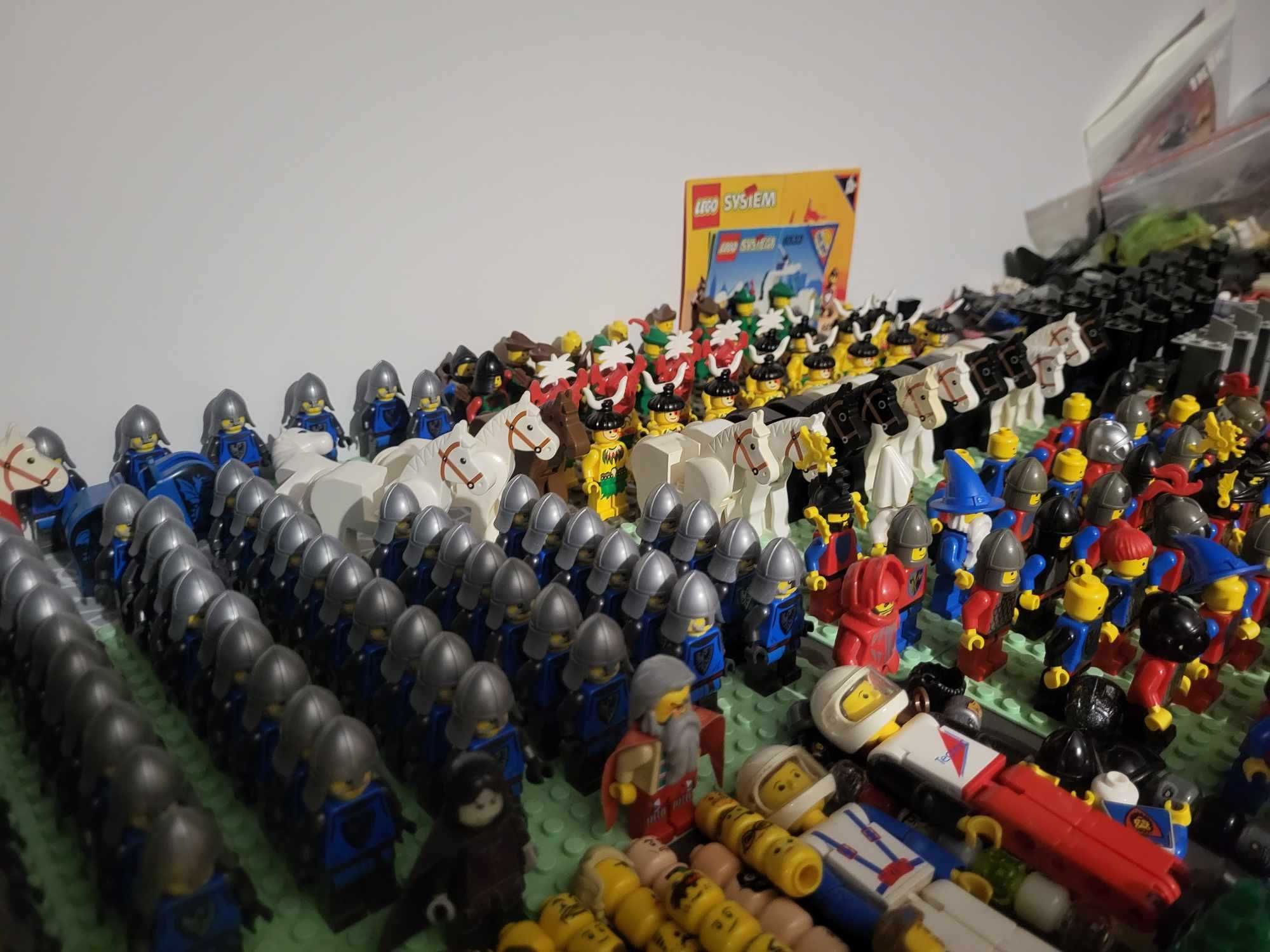 Lego Mix lata 90 kolekcja piraci rycerze blacktron