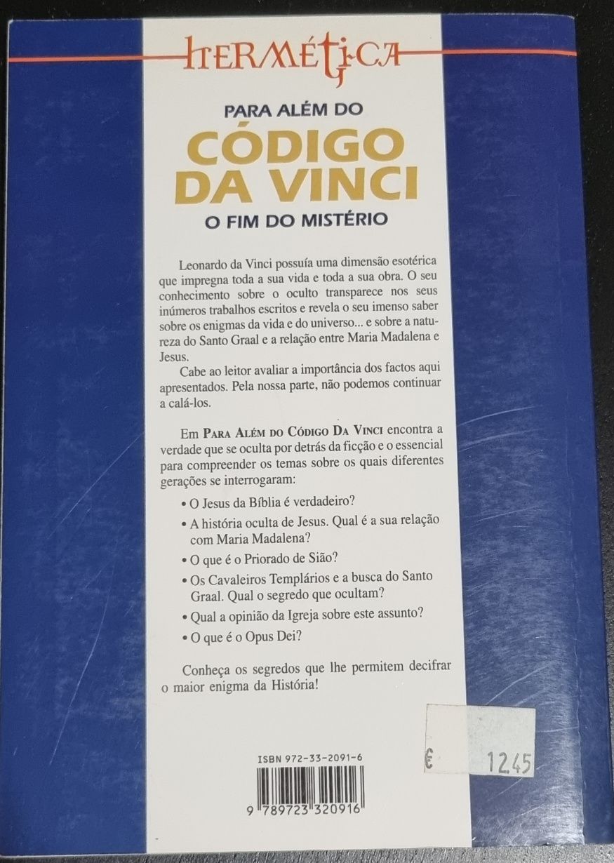 Para além do Código Da Vinci