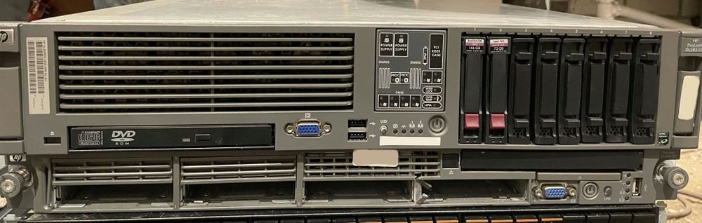 HP Proliant DL 360 385 Gen5