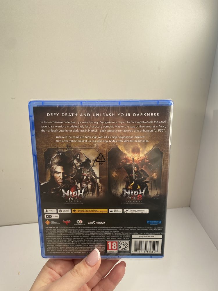 Gra Nioh collection na ps5 NOWA