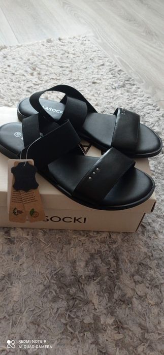 Sandały Lasocki że skóry Nowe