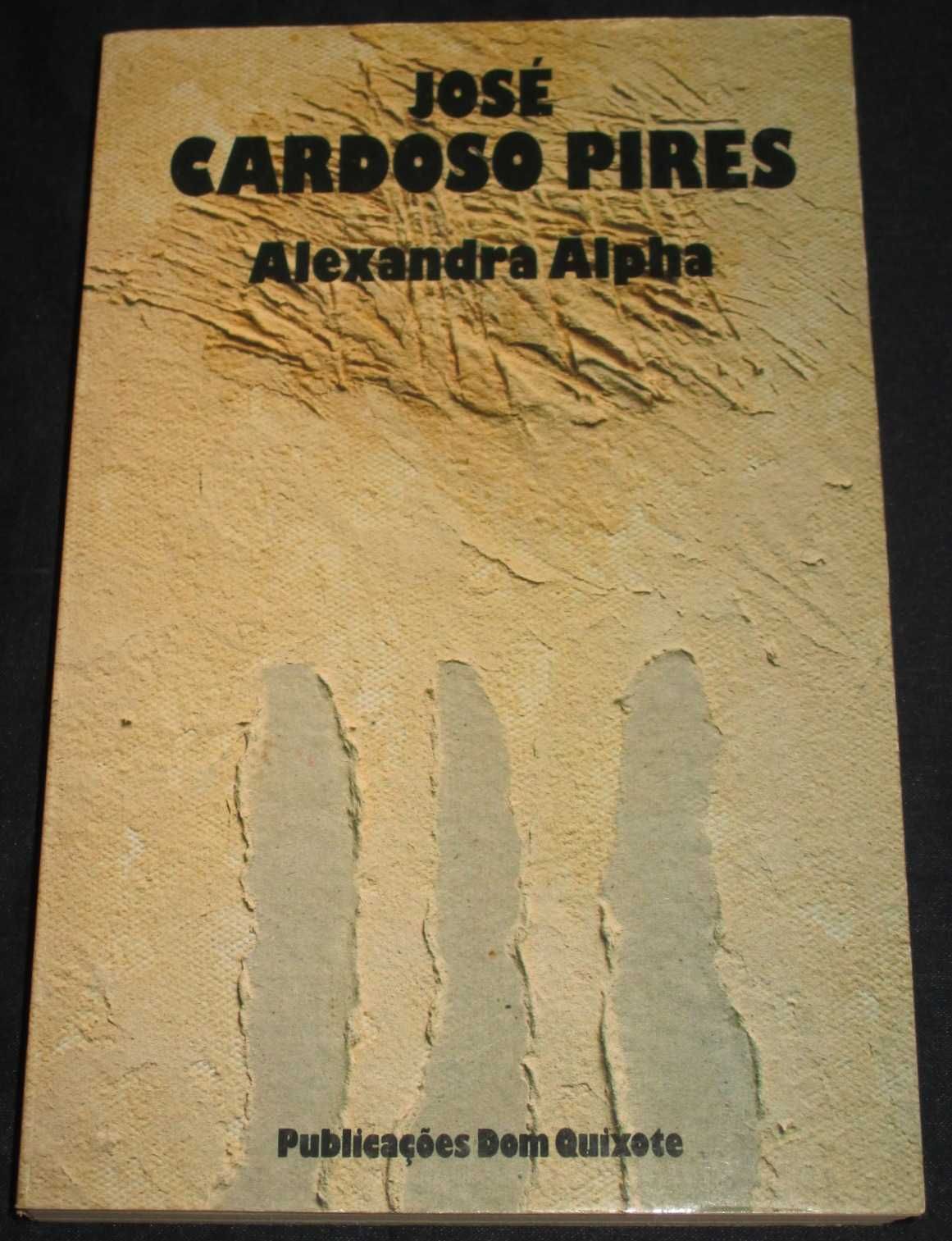 Livro Alexandra Alpha José Cardoso Pires 1ª edição