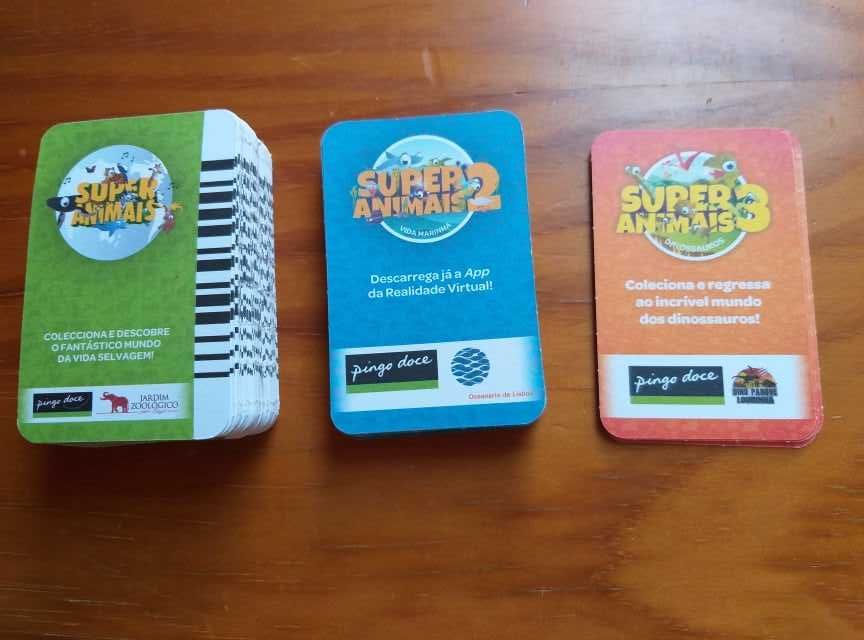 Cartas Super Animais Pingo Doce