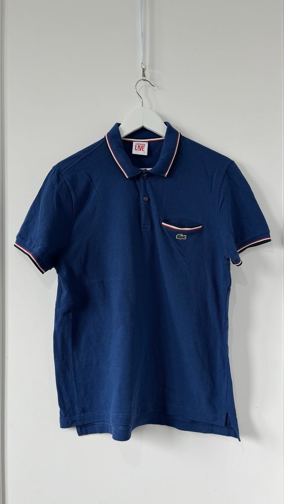 Lacoste męska koszulka polo z kieszonką