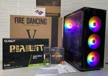 Игровой компьютер r5 2600 - 1660 super
