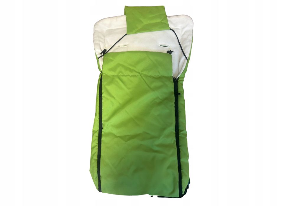 Kolorowe Śpiwory Polar Do Wózka ,Sanek I Fotelika Zielony