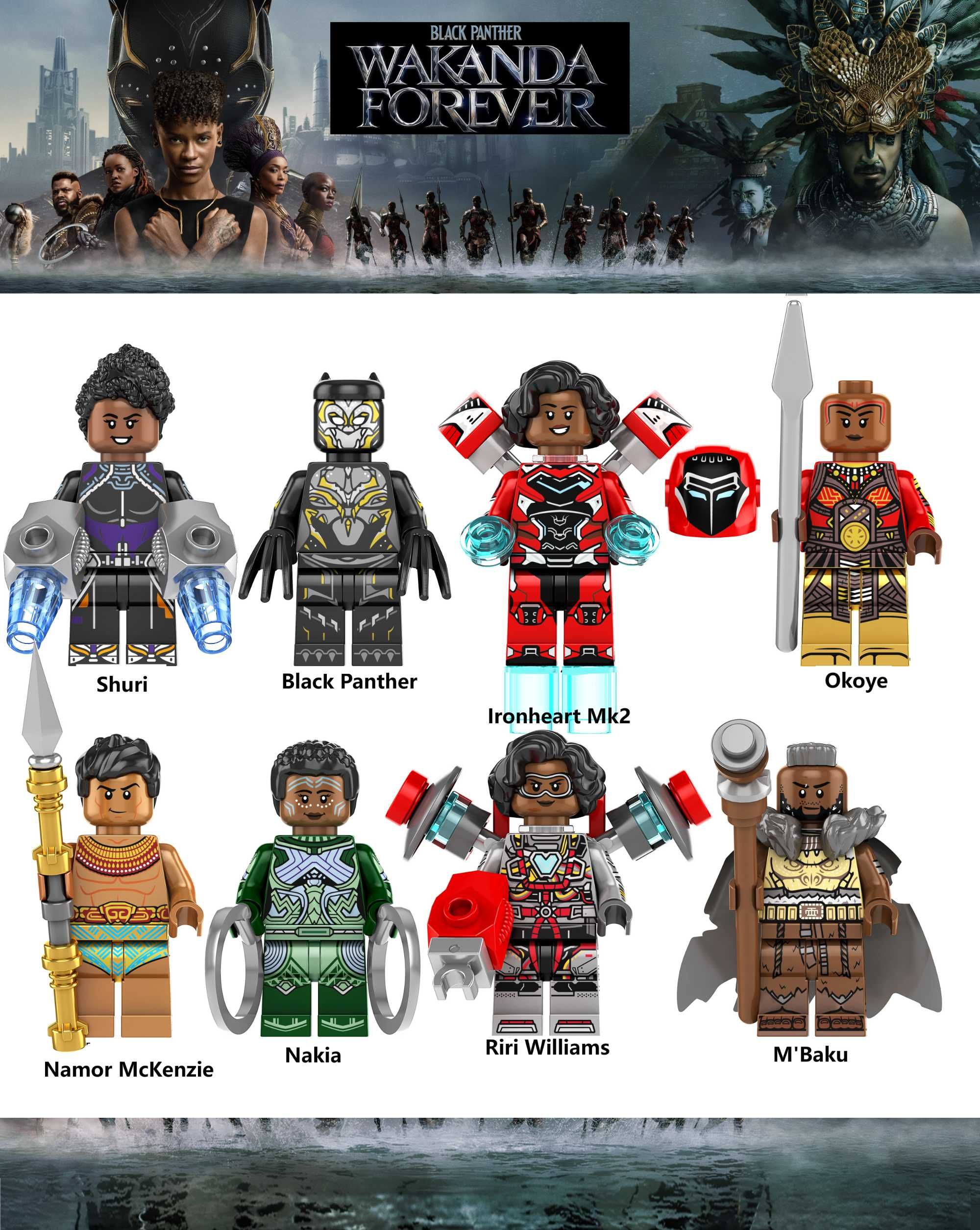 Bonecos minifiguras Super Heróis nº239 (compatíveis com Lego)