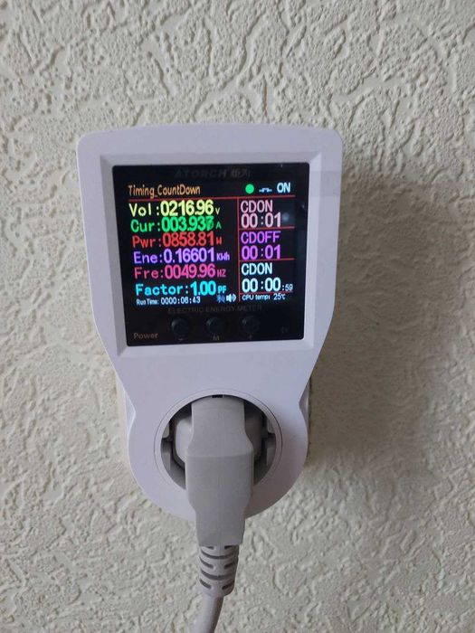 Умная розетка Atorch S1B (Bluetooth версия)