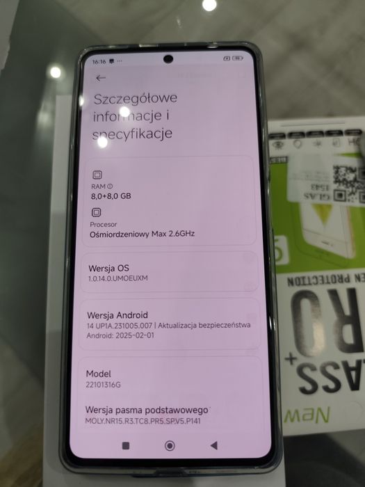 Redmi 12 pro 5g 8+8 ram stan bardzo dobry