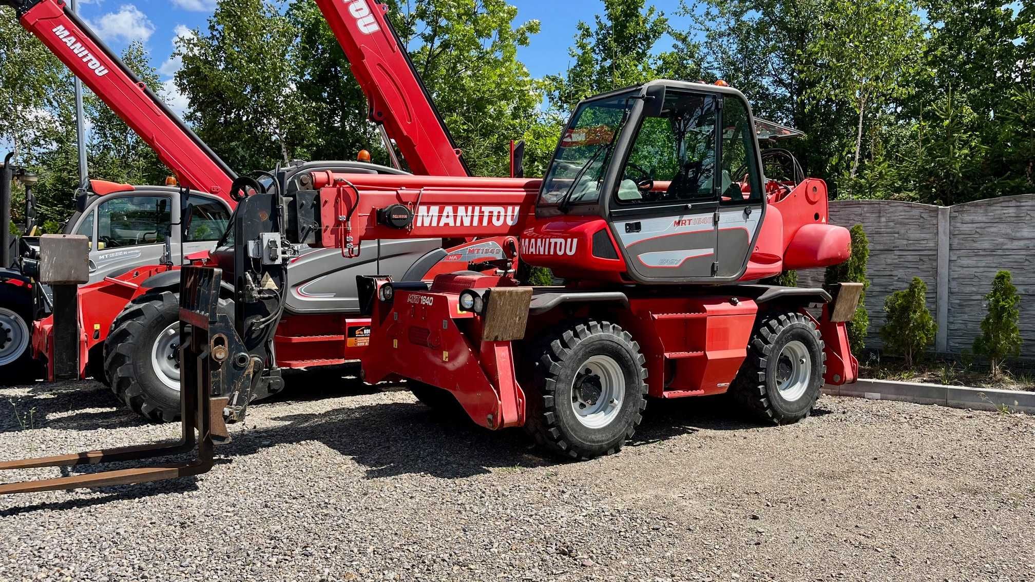ŁADOWARKA TELESKOPOWA MANITOU MRT 1640 teleskopowka  2014 UDT aktualne