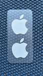 NOWE!! Zestaw 2 naklejek Apple