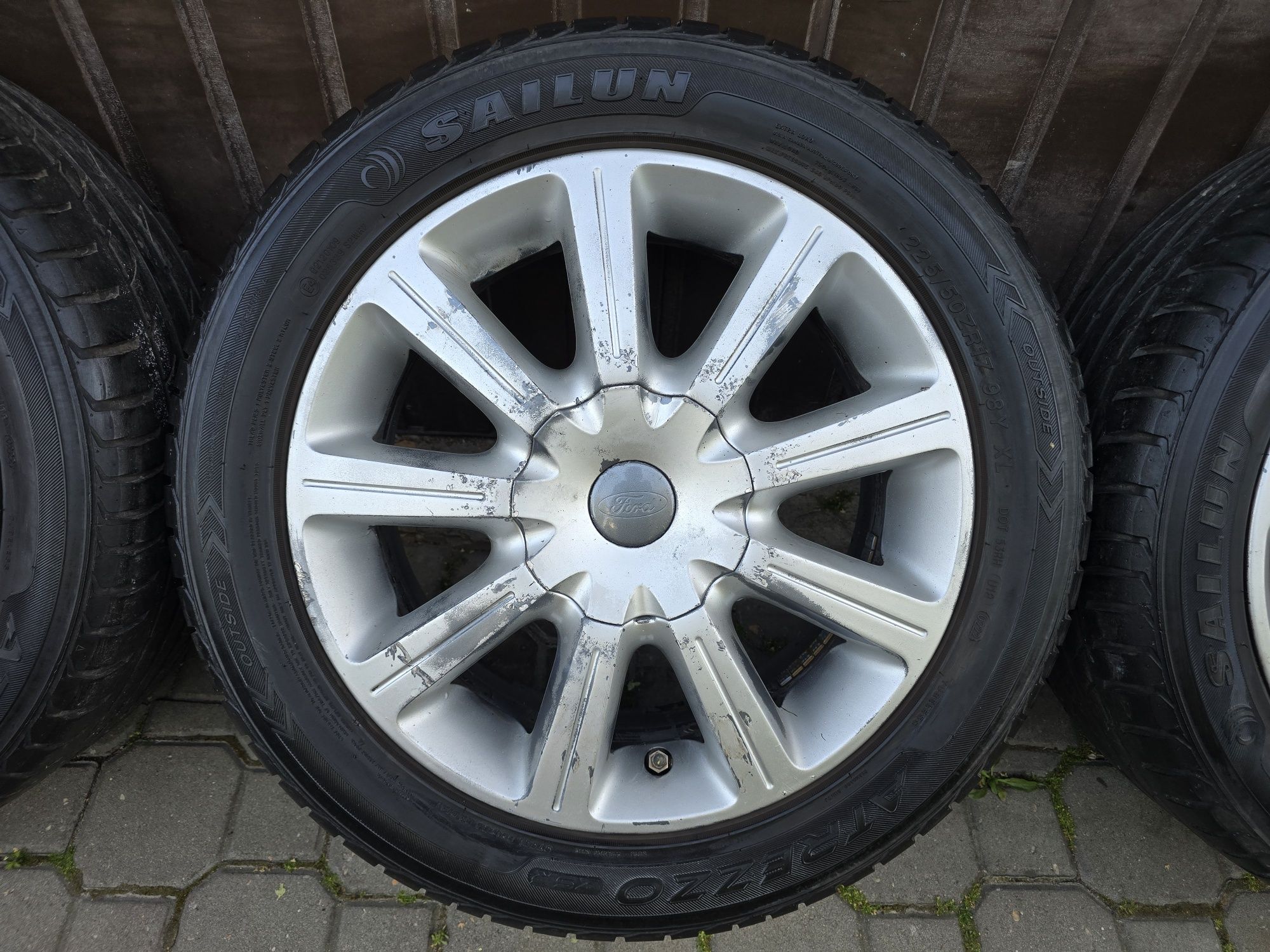 Felgi z oponami 225/50R17 Ford Galaxy 5x108  C-Max S-max Kuga Mondeo
