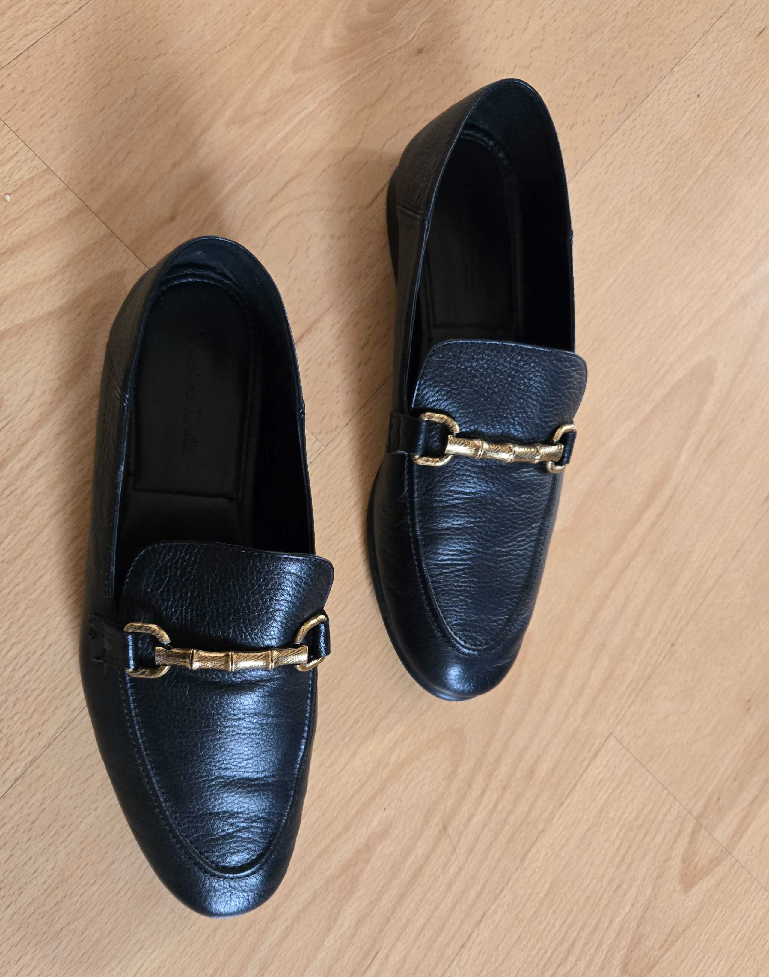 Mokasyny Massimo Dutti roz.38