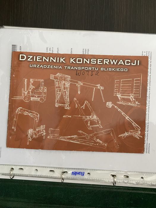 Wózek widłowy nissan 25 z obrotnica