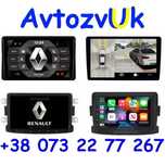 Магнитола RENAULT Duster Sandero Captur DACIA Logan CarPlay Android 14