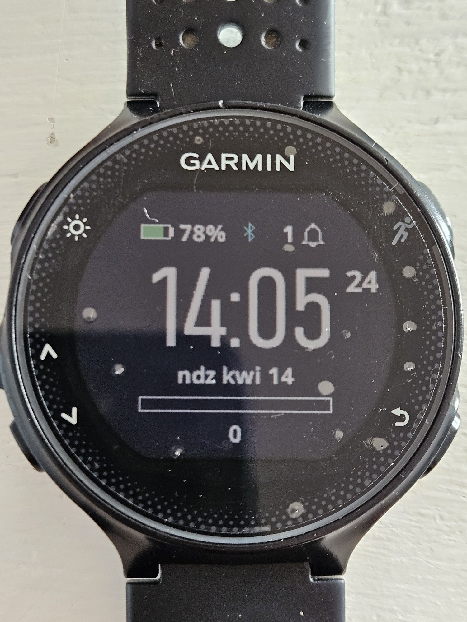 Smartwatch zegarek Garmin Forerunner 235 + zestaw 7 pasków